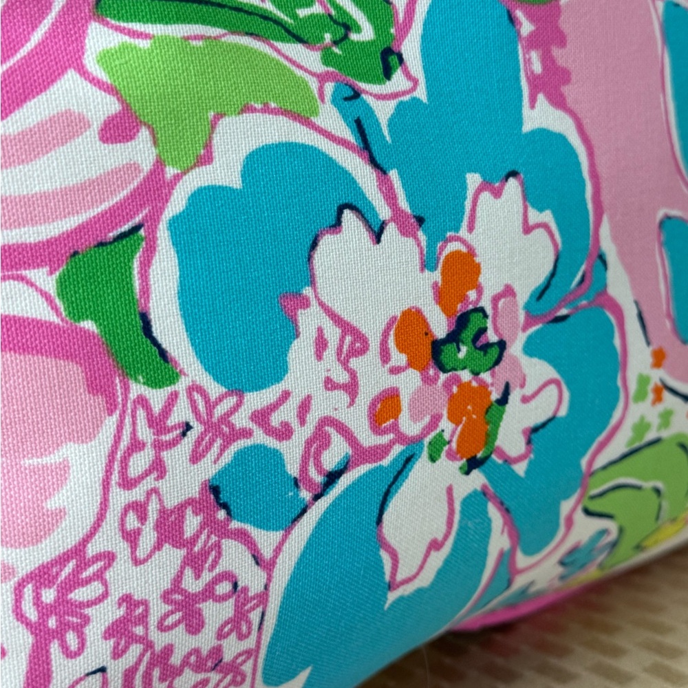 NEW Lilly Pulitzer Target Nosey Posey Floral Indoor Outdoor Floor Cushion Pillow - Picture 14 of 16